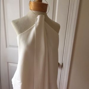 NWOT Keepsake Clockwork Ivory Halter Top with Gold